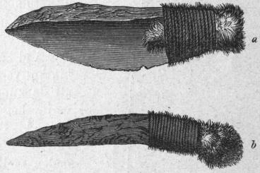 Fig. 33. Stenknif från Australien. 1/2.