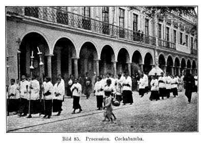 Bild 85. Procession. Cochabamba. Bild 85. Procession. Cochabamba.