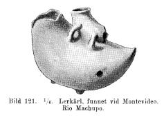 Bild 121. <su1</su/<su6</su Lerkärl, funnet vid Montevideo.<bRio Machupo. Bild 121. <su1</su/<su6</su Lerkärl, funnet vid Montevideo.<bRio Machupo.