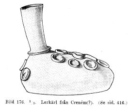 Bild 176. <su1</su/<su3</su Lerkärl från Creném(?). (Se sid. 416.)