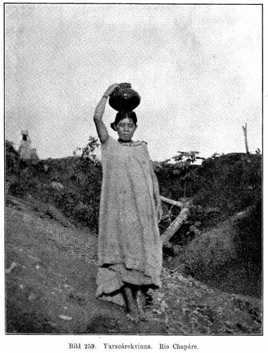 Bild 259. Yuracárekvinna. Rio Chapáre.