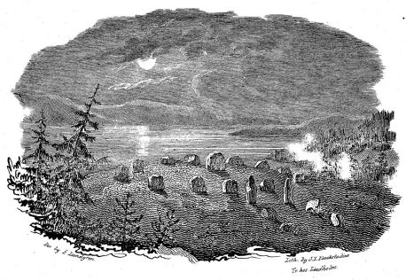 <smalDes. by E. Lundgren                        Lith. by J. Z. Blackstadius.        Tr. hos Lindholm.</smal<b<bi<biSCANDINAVIAN TING - PLACE</bi</bi<b<biDiet - Mound.</bi