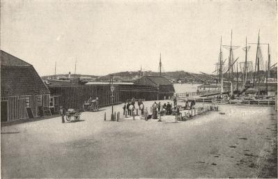 Hamnen från Kustbryggan