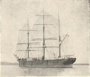 Göteborgsskeppet Albatros<b(tillhörigt Olsonska rederiet; nu förlist)