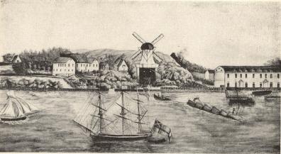 Egendomen Vädersågen<b(i 1800-talets början) Egendomen Vädersågen<b(i 1800-talets början)