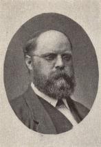 Redaktören Axel Krook<b(Arbetareföreningens första ordförande, 1866–1870, 1873–1876)