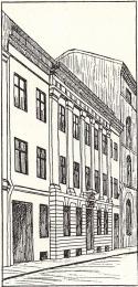 Apoteket Kronan<b(Korsgatan 3; nu vid Östra<bHamngatan)