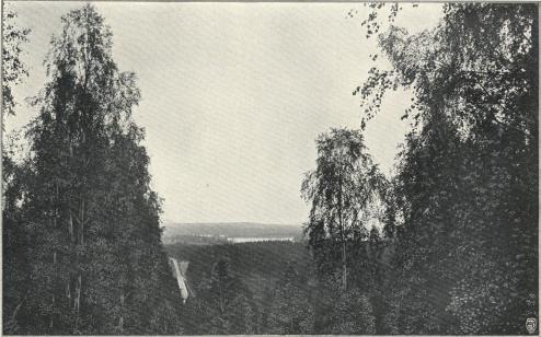 Utsikt från Hestra-höjden