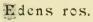 <smalEdens ros.</smal