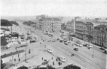 <smalStarting Point from St. Eriks Torg for steamer proceeding to Stockholm via Canal.</smal