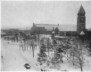 Photo taken from the Verandah of<bDawson’s Guide Bureau on 3/2/1930