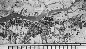 Electric Map at the Central Railway Station. 1930.
