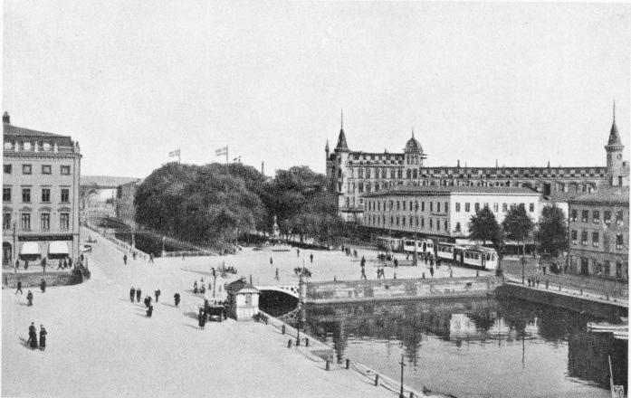 Brunnsparken i början av 1920-talet