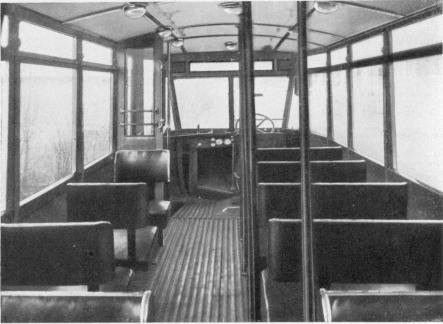 Omnibus 1928, interiör