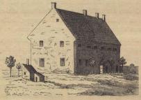 Fig. 19. Claræ Schola. Efter Kopparstick från 1749.