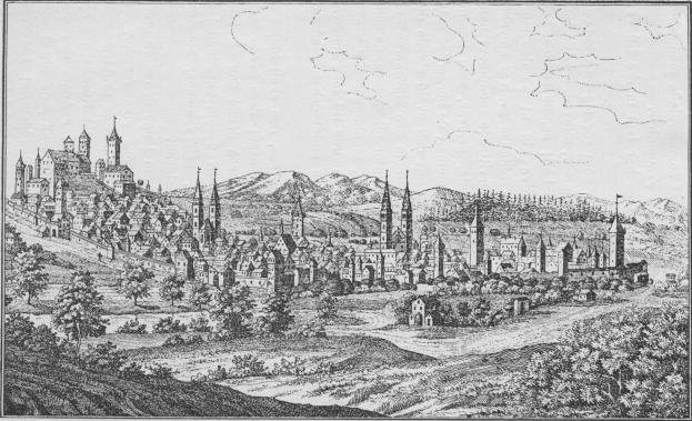 Nürnberg på Albrecht Dürers tid.