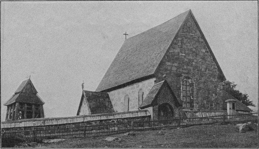 Trönö gamla kyrka.