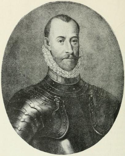 Fig. 1. Frederik den Anden.<b(Maleri af Melchior Lorichs 1580?)