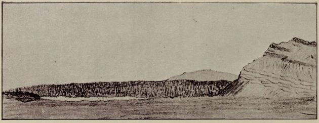 BARNABORGARHRAUN OG FAGRASKÓGARFJALL (?).