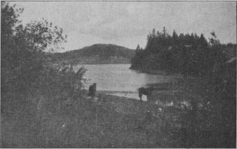 Vy från Högsjö. Ramsjö Vy från Högsjö. Ramsjö