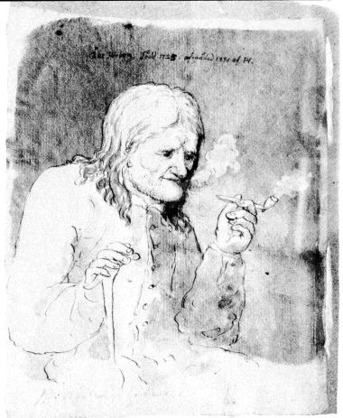 Soldat Åke Hörberg. Lavyr 1790. Direktör och Fru Stig Hildemar, Finspång.