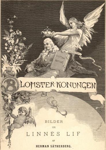 <smalIll. C. L.[=Carl Larsson]                        J.[=Jonas] ENGBERG</smal<bBLOMSTER-KONUNGEN<bBILDER <b <smalUR</smal <b LINNÉS LIF<b<smalAF</smal <b HERMAN SÄTHERBERG.