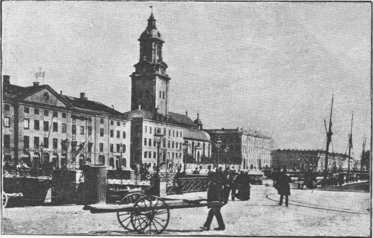                                                         <biTyska kyrkan & Norra Hamngatan.</bi        Torsten Hedlunds Fotografiatelier.