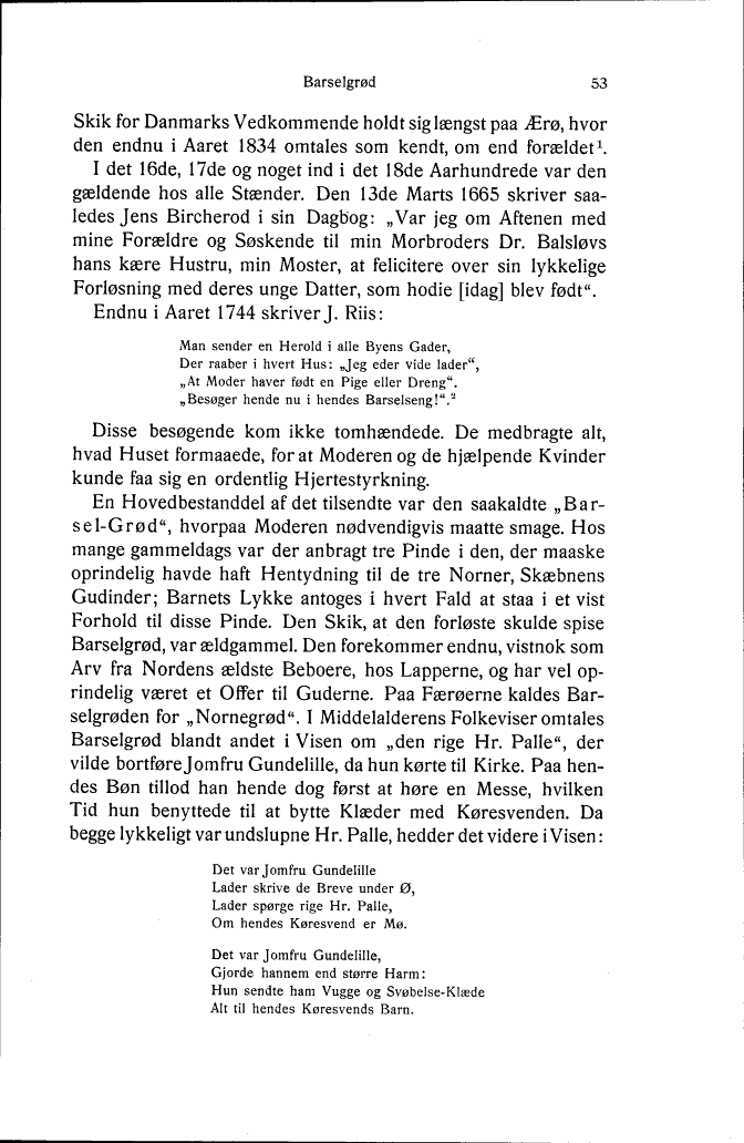 53 (Dagligt Liv i Norden i det sekstende Aarhundrede / VIII Bog. Fødsel og  Daab)