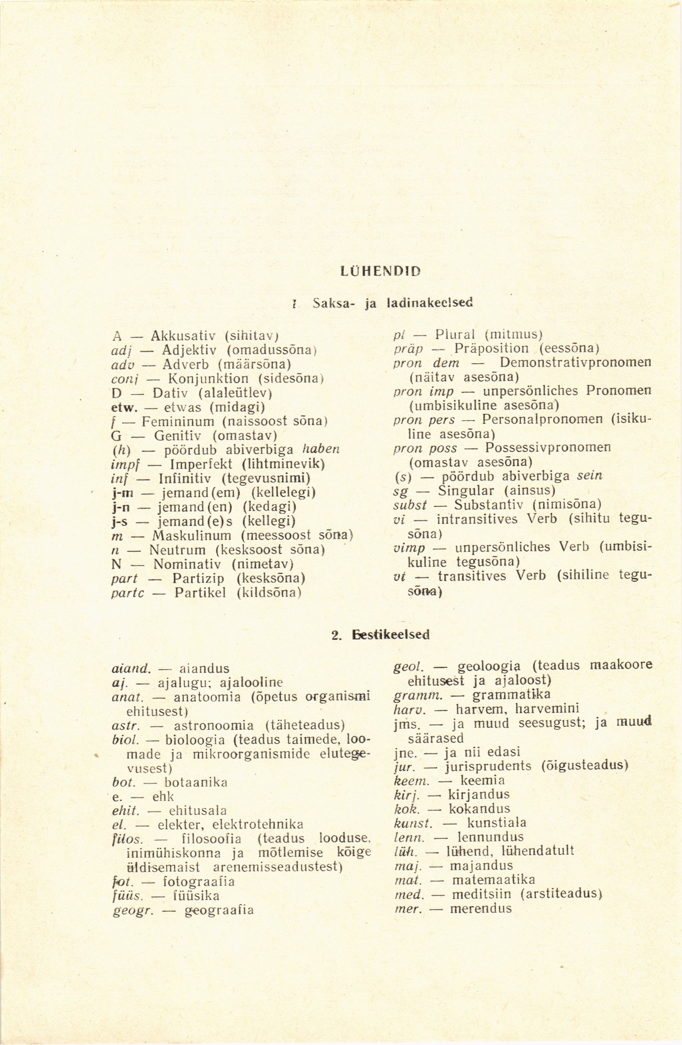 8 (Deutsch-estnisches Wörterbuch für Schulen : Saksa-eesti sõnaraamat  koolidele)