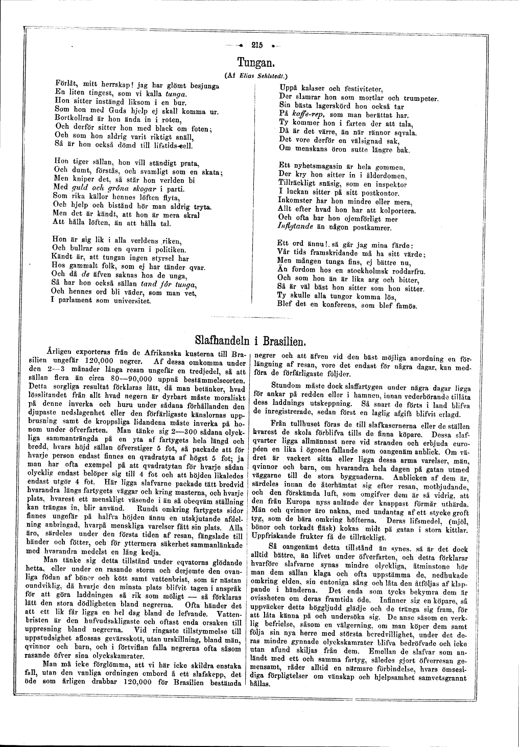 215 (Svenska Familj-Journalen / Band III, årgång 1864)