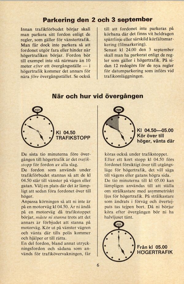 6 (Högertrafik. En handledning från Statens högertrafikkommission)