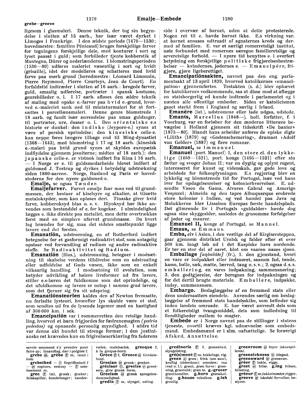 1279-1280 (Illustreret norsk konversationsleksikon / Bind II : Byzantinsk  litteratur-Fabliau (Ordbøgerne: Edeling-Henslæbe))