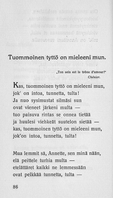 86 25 Vuotta Valikoima Runoja