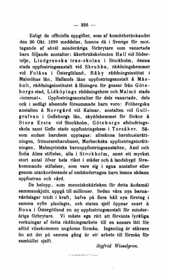 226 (Nordisk tidsskrift for fængselsvæsen... / Årg. 27 (1904))