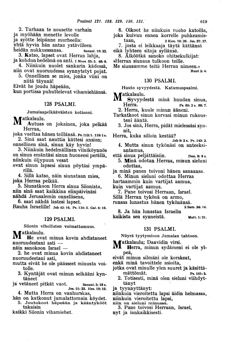 619 (Raamattu / Vanha Testamentti (1933))