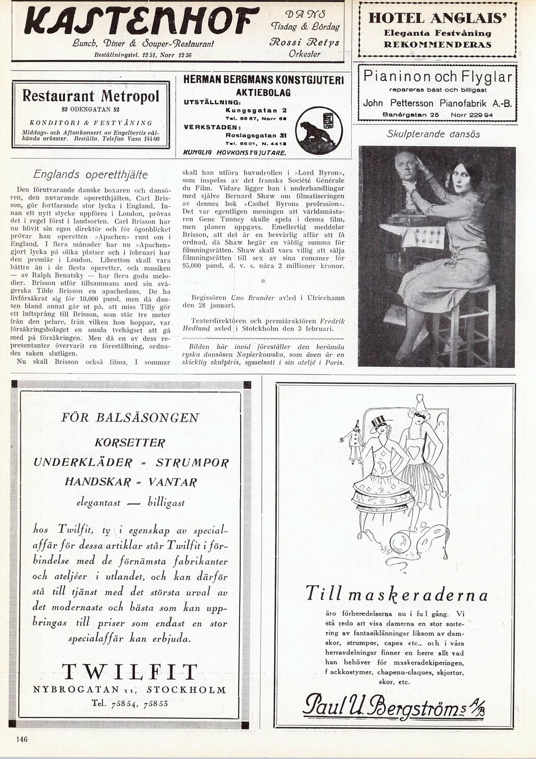 146 (Scenen. Tidskrift för teater, musik och film / 1927)