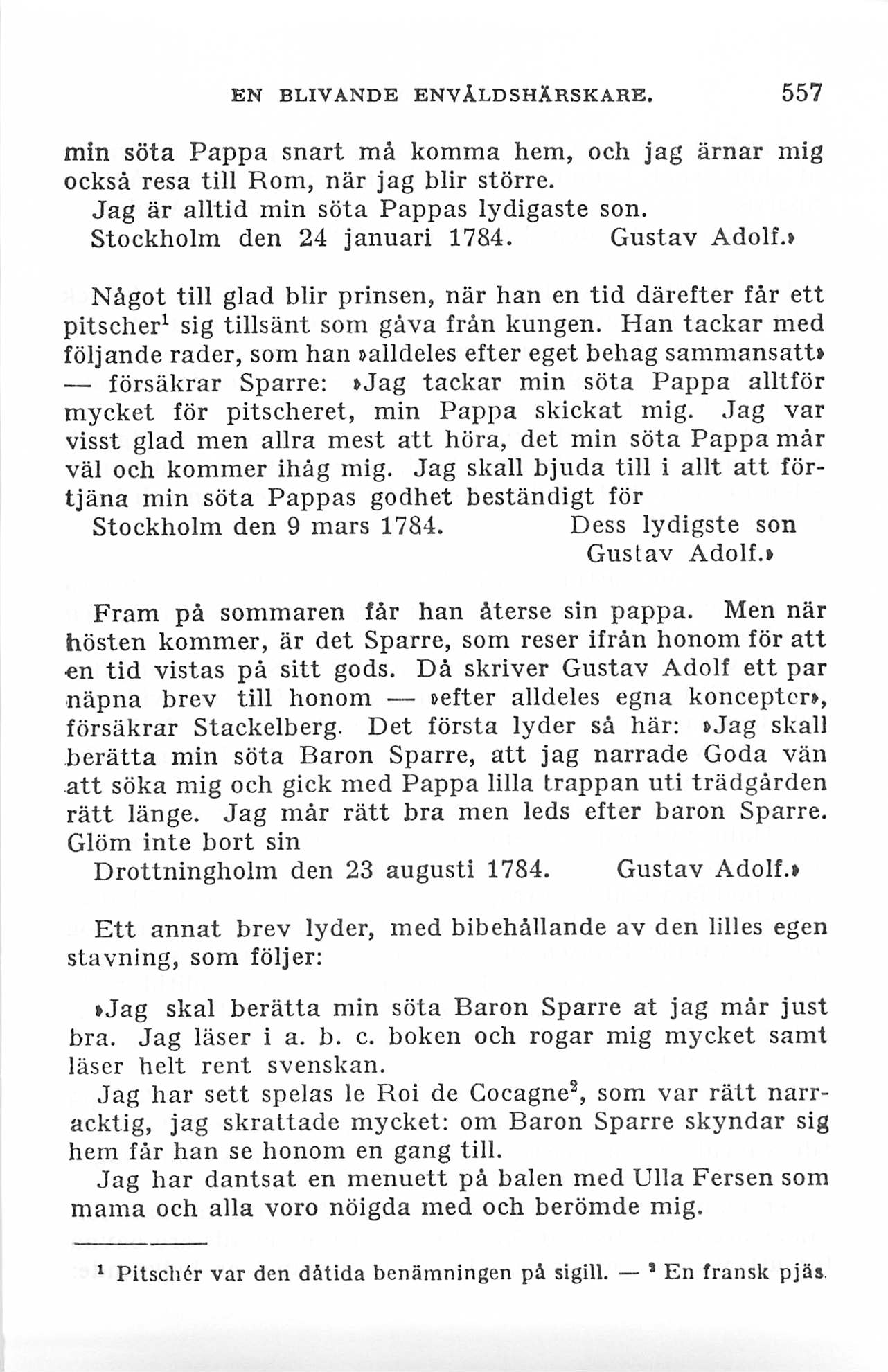 557 (Svenska folkets underbara öden / VII. Gustaf III:s och Gustav IV  Adolfs tid 1772-1809)