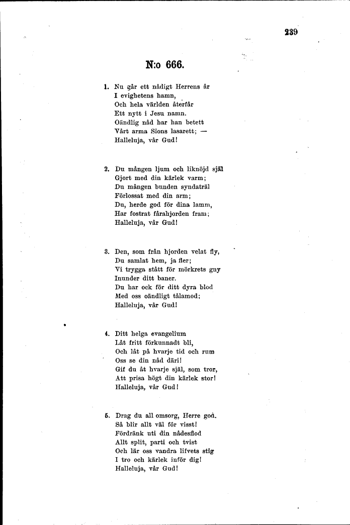 239 (Svenska Missionsförbundets sångbok)