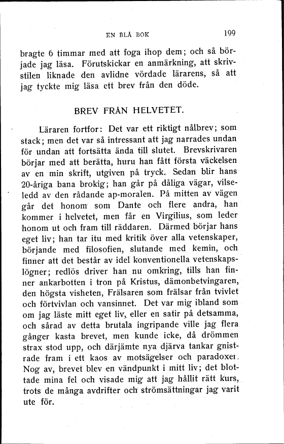 199 (Samlade skrifter av August Strindberg / 46-48. En blå bok ...