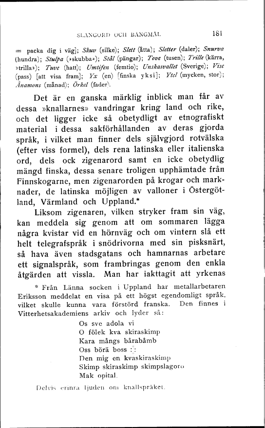 181 (Samlade skrifter av August Strindberg / 6. Gamla Stockholm)