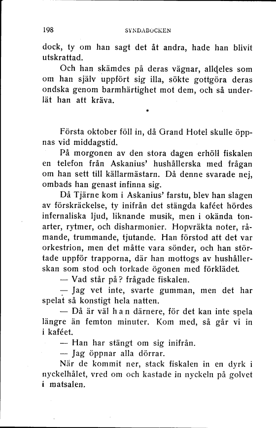 198 (Samlade skrifter av August Strindberg / 44. Taklagsöl. Syndabocken)