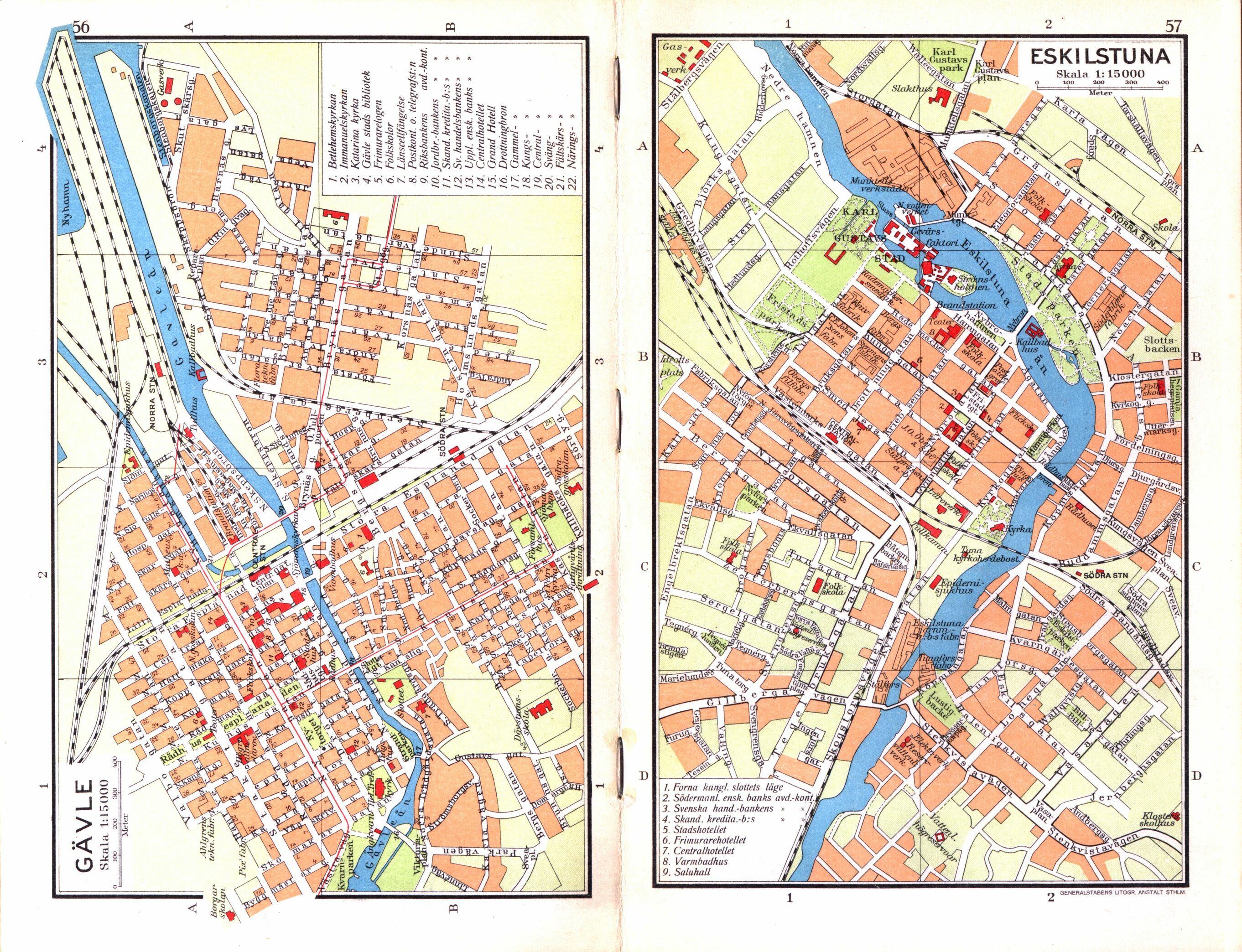 56-57 (Cohrs' atlas över Sverige)