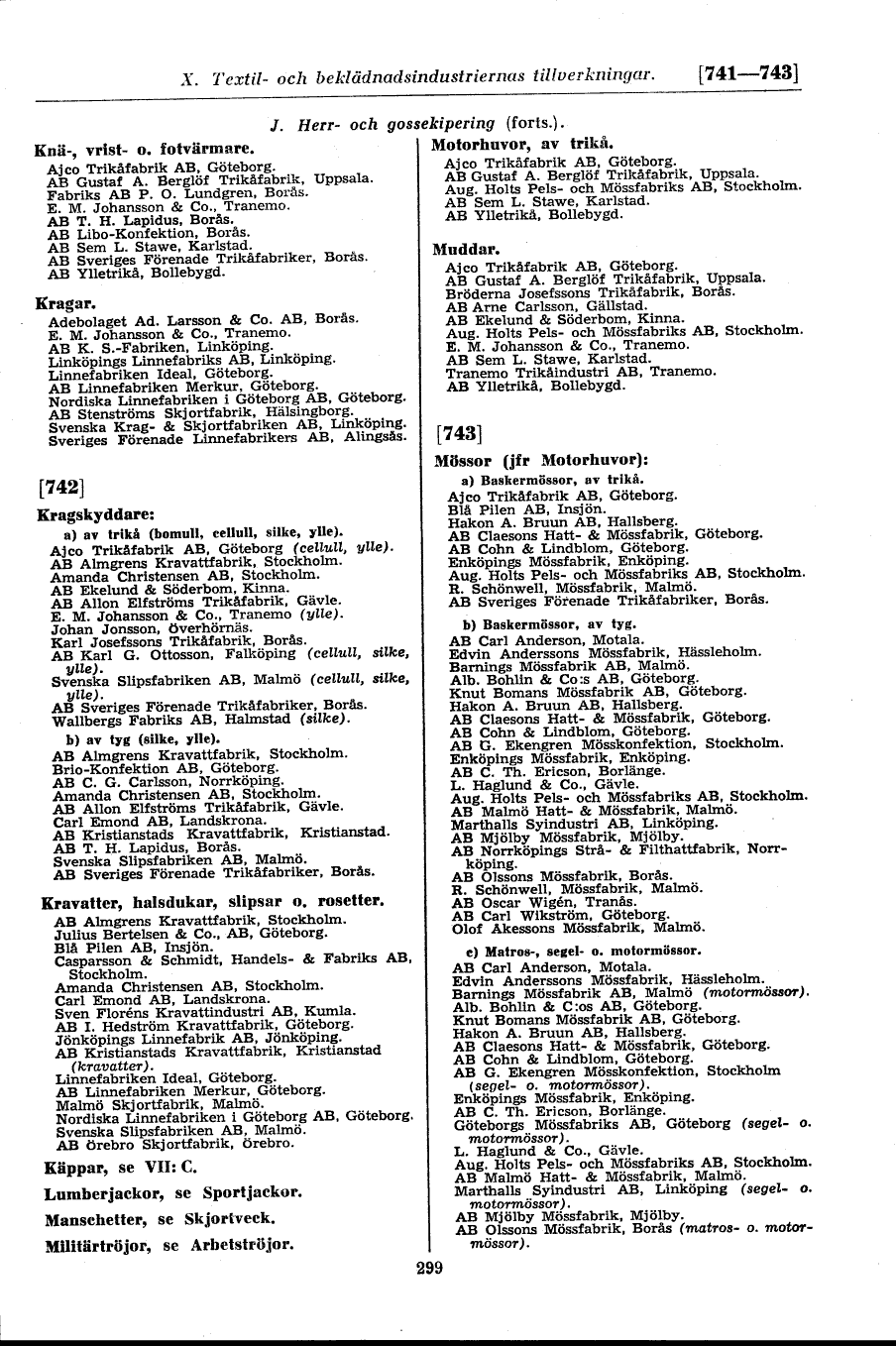 299 (Svensk industrikalender / Tjugonionde årgången. 1947)