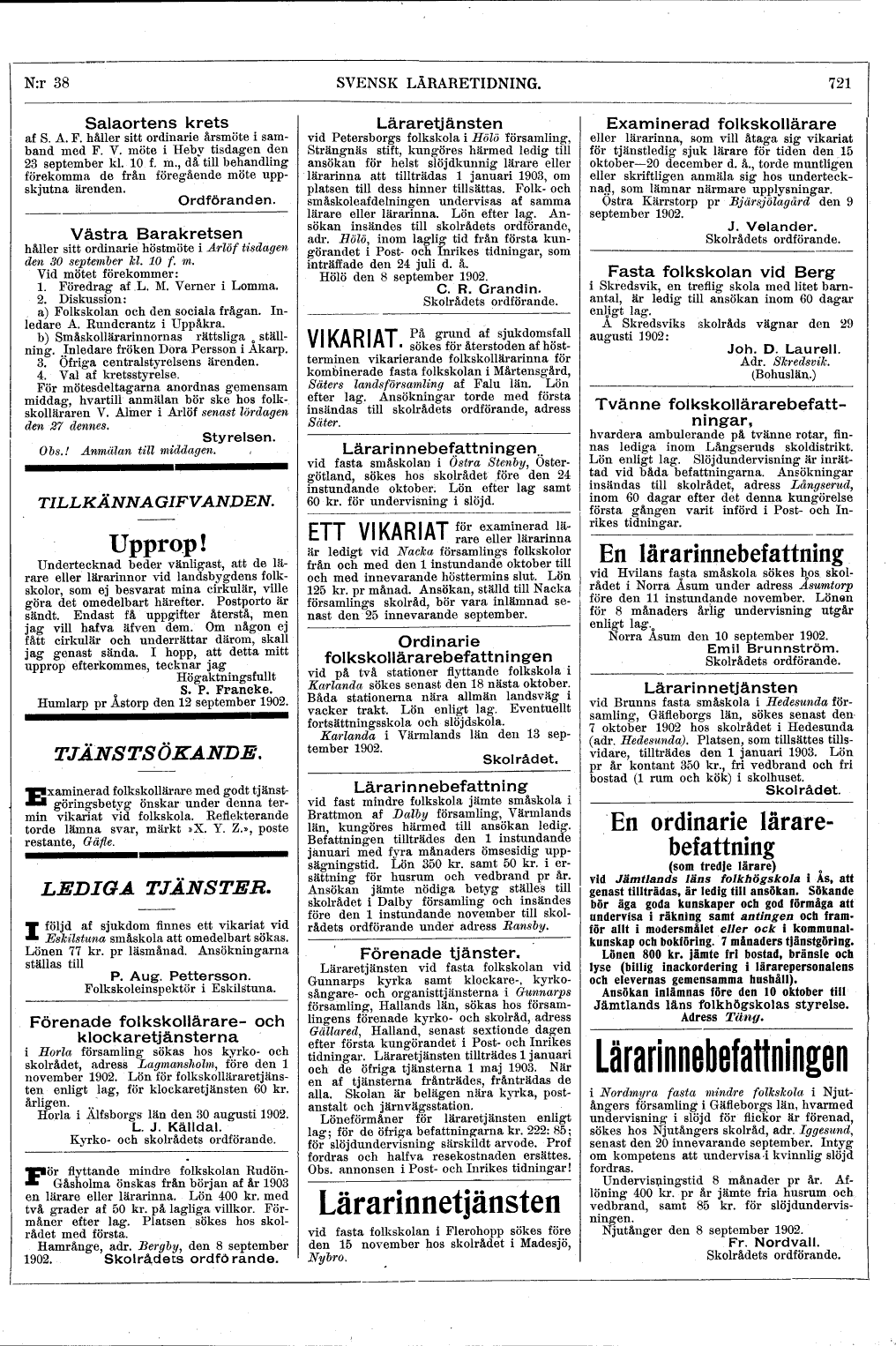 721 (Svensk Läraretidning / 21:a årg. 1902)