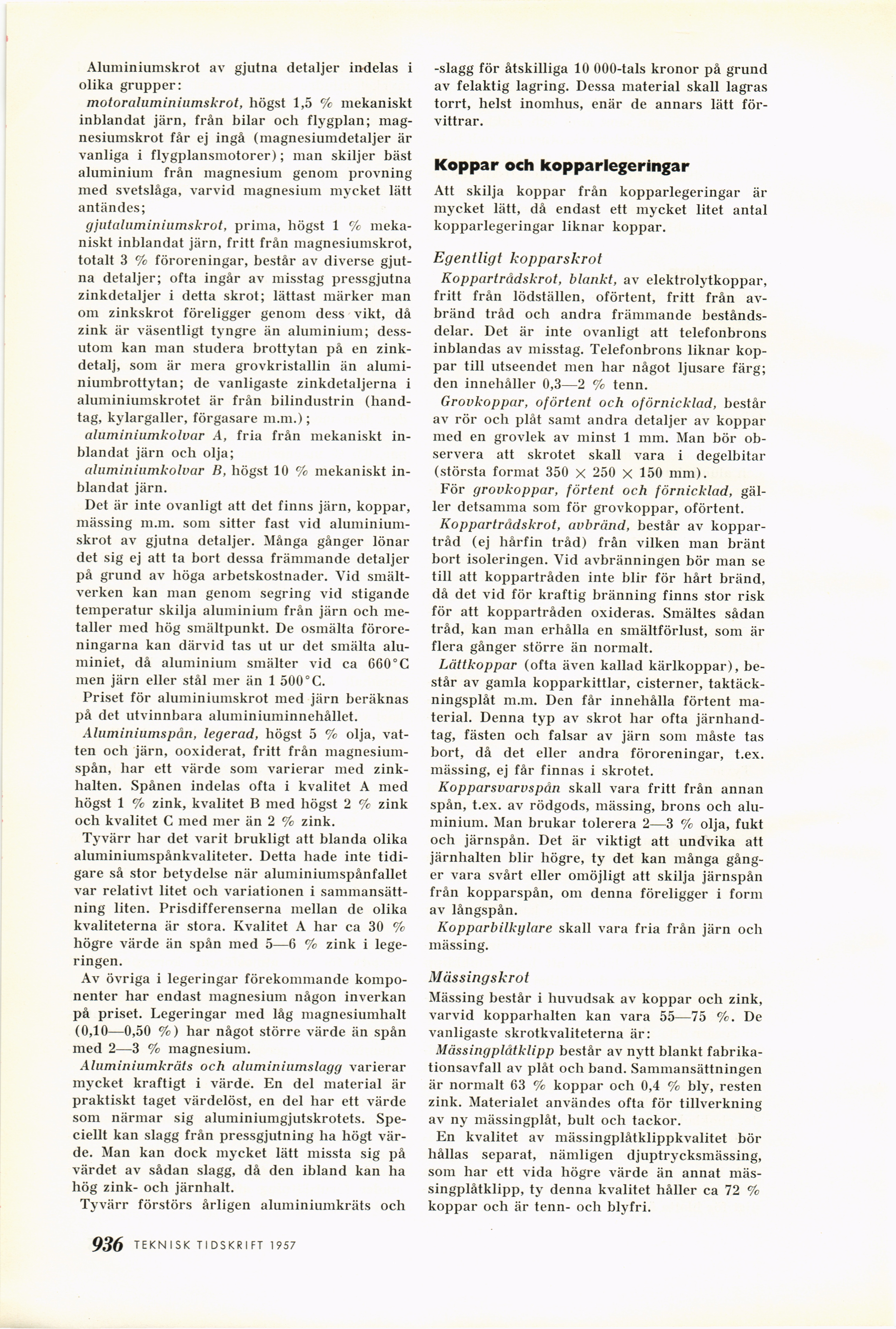 936 (Teknisk Tidskrift / Årgång 87. 1957)
