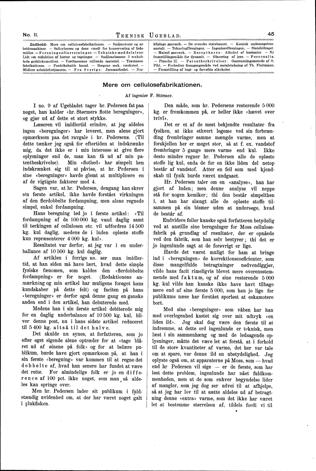 45 (Teknisk Ukeblad / 2den Årgang. 1884)