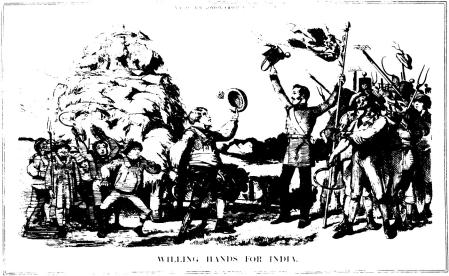 WILLING HANDS FOR INDIA. WILLING HANDS FOR INDIA.