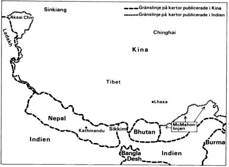 Gränslinjer Indien–Kina