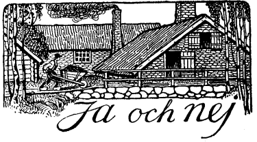 Ja och nej Ja och nej