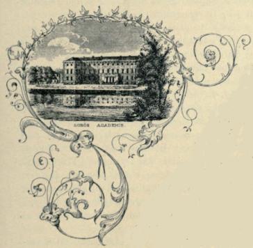 <smalSORÖE ACADEMIE</smal<bEfter Vignetten paa et af de her meddelte Breve. <smalSORÖE ACADEMIE</smal<bEfter Vignetten paa et af de her meddelte Breve.